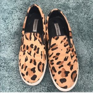 Steve Madden leopard print sneakers